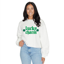 Load image into Gallery viewer, Old English Lucky Charm Crewneck