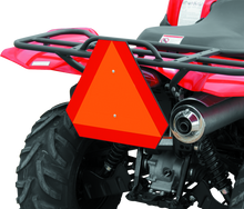 Load image into Gallery viewer, QuadBoss, QuadBoss ATV Safety Emblem - Orange | Impact-Resistant Reflective Rear Badge