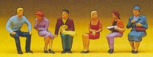 Load image into Gallery viewer, Preiser 10095 HO Scale Pedestrians -- Seated #1