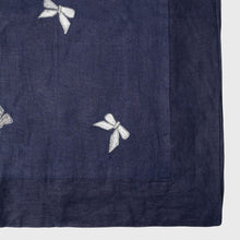 Load image into Gallery viewer, Bow extra large table runner, dark navy