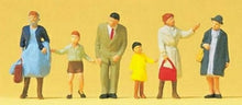 Load image into Gallery viewer, Preiser 14069 HO Scale Pedestrians -- Passers-By Wearing Coats pkg(6)