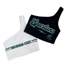 Load image into Gallery viewer, Michigan State Lightning One Shoulder Top