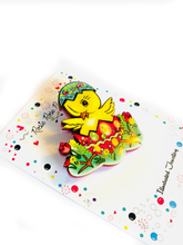 Load image into Gallery viewer, Benny the Easter Chick Brooch by Rosie Rose Parker