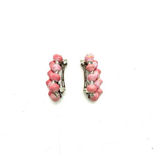 Load image into Gallery viewer, Paper Bead Hair Clips (Set of 2)- Pink