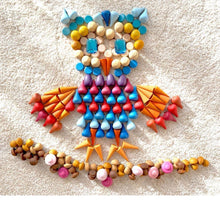 Load image into Gallery viewer, 324 Pcs Mandala Loose Parts with Wooden Tray  Open-ended Play Set