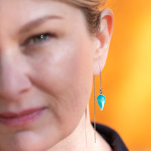 Load image into Gallery viewer, Moonglow Spike Threader Earrings
