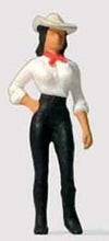 Load image into Gallery viewer, Preiser 29064 HO Scale Individual Figures - Pedestrian Mandy - Standing Cowgirl