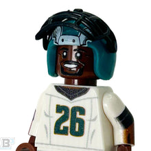 Load image into Gallery viewer, #26 RB Barkley Eagles Football Player Minifig made using LEGO parts - B3 Customs