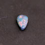 Load image into Gallery viewer, Pear Natural Australian Black Opal 0.43 ct Loose Gemstone Jewelry Making Design