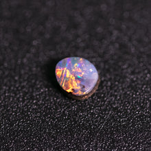 Load image into Gallery viewer, Small Round Australian Boulder Opal 0.50ct Loose Gemstone Jewelry Making