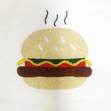 Load image into Gallery viewer, Beaded Happiest Meal Pillow Cover