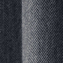 Load image into Gallery viewer, Herringbone Wool Curtains With Grommets
