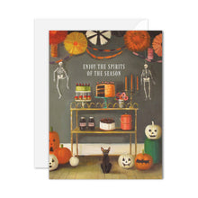 Load image into Gallery viewer, Enjoy The Spirits Of The Season Halloween Card