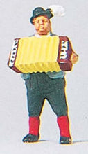 Load image into Gallery viewer, Preiser 29057 HO Scale Individual Figure - Working People -- Playing Accordian