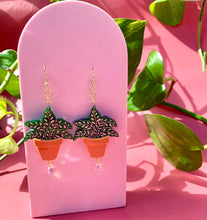Load image into Gallery viewer, Terracotta Plants Acrylic Earrings