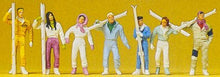 Load image into Gallery viewer, Preiser 10316 HO Scale Recreation &amp; Sports -- Skiers pkg(7)