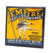 Load image into Gallery viewer, Vintage Roller Skating Rink Drink Coaster Set - Let's Roll