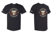 Load image into Gallery viewer, RC Rocker Vintage Black Mens Motorcycle  T-Shirt