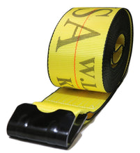 Load image into Gallery viewer, 4" Winch Strap w/ Flat Hook | FLATBED STRAP