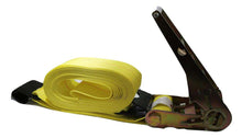 Load image into Gallery viewer, 4" x 30 Ft Ratchet Strap w/ Flat Hooks | R430F