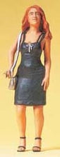 Load image into Gallery viewer, Preiser 45509 G Scale Pedestrian -- Young Woman Standing