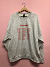 Load image into Gallery viewer, "I Love You" in Taylor Swift Lyrics Shirt