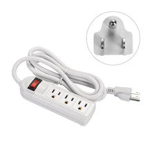 Load image into Gallery viewer, Yescom Rolling Laptop Cart with Power Outlet