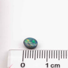 Load image into Gallery viewer, Natural Australian Black Opal Loose Gemstone 0.35ct