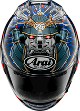 Load image into Gallery viewer, ARAI HELMETS, ARAI Helmets Corsair-X Dani Samurai-3 Large with VAS Shield Mechanism and Advanced Safety Features