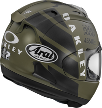 Load image into Gallery viewer, ARAI HELMETS, ARAI HELMETS Corsair-X Helmet with MVK Oakley Design – Size Large (Part Number 0101-17639)