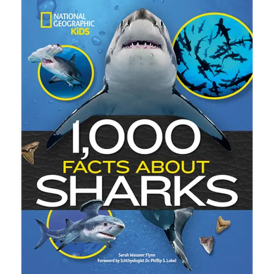 1,000 Facts about Sharks - Hardcover