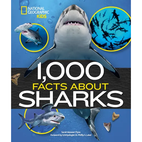 1,000 Facts about Sharks - Hardcover