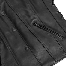 Load image into Gallery viewer, Women's Gray Single Back Panel Concealed Carry Vest