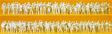 Load image into Gallery viewer, Preiser 16343 HO Scale Unpainted Figure Set -- Passers-by/Spectators