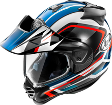 Load image into Gallery viewer, ARAI HELMETS, ARAI Helmets XD-5 Discovery Helmet - Blue Large with VAS-A Shield System and Advanced Ventilation