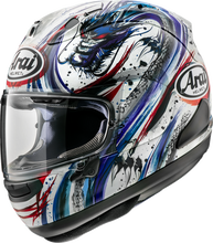 Load image into Gallery viewer, ARAI HELMETS, ARAI HELMETS Corsair-X Kiyonari Trico XL Helmet with VAS Shield Mechanism and Advanced Ventilation