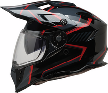 Load image into Gallery viewer, Z1R, Z1R Range 2.0 Helmet Voyager Large by Z1R – Black and Red with Adjustable Features
