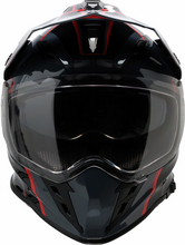 Load image into Gallery viewer, Z1R, Z1R Range 2.0 Helmet Voyager Large by Z1R – Black and Red with Adjustable Features