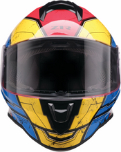 Load image into Gallery viewer, Z1R, Z1R Youth Warrant 2.0 Helmet - Sentinel Blue/Yellow, Medium - Part 0102-0293