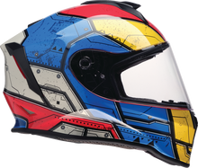 Load image into Gallery viewer, Z1R, Z1R Youth Warrant 2.0 Helmet Sentinel Blue/Yellow Large - Part 0102-0294
