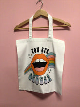 Load image into Gallery viewer, Colorful Graphic Print Tote bags