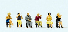 Load image into Gallery viewer, Preiser 10624 HO Scale Sports &amp; Recreation Seated Spectators Clapping
