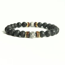 Load image into Gallery viewer, Lava Stone Energy Bracelet | Inner Strength