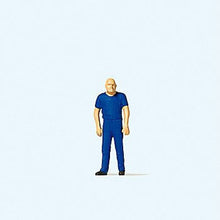 Load image into Gallery viewer, Preiser 28189 HO Scale Fireman on Standby