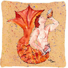 Load image into Gallery viewer, Merman Decorative   Canvas Fabric Pillow