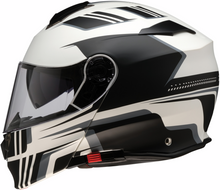 Load image into Gallery viewer, Z1R, Z1R Solaris 2.0 Modular Helmet - Slater White 3XL - Adjustable Ventilation &amp; Drop-down Sun Visor