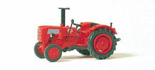 Load image into Gallery viewer, Preiser 17934 HO Scale Farm Equipment -- Farm Tractor (red)