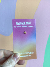 Load image into Gallery viewer, Diamond Ray Flat Back Stud
