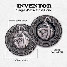 Load image into Gallery viewer, Inventor - Single 45mm Class Coins
