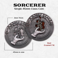 Load image into Gallery viewer, Sorcerer - Single 45mm Class Coins